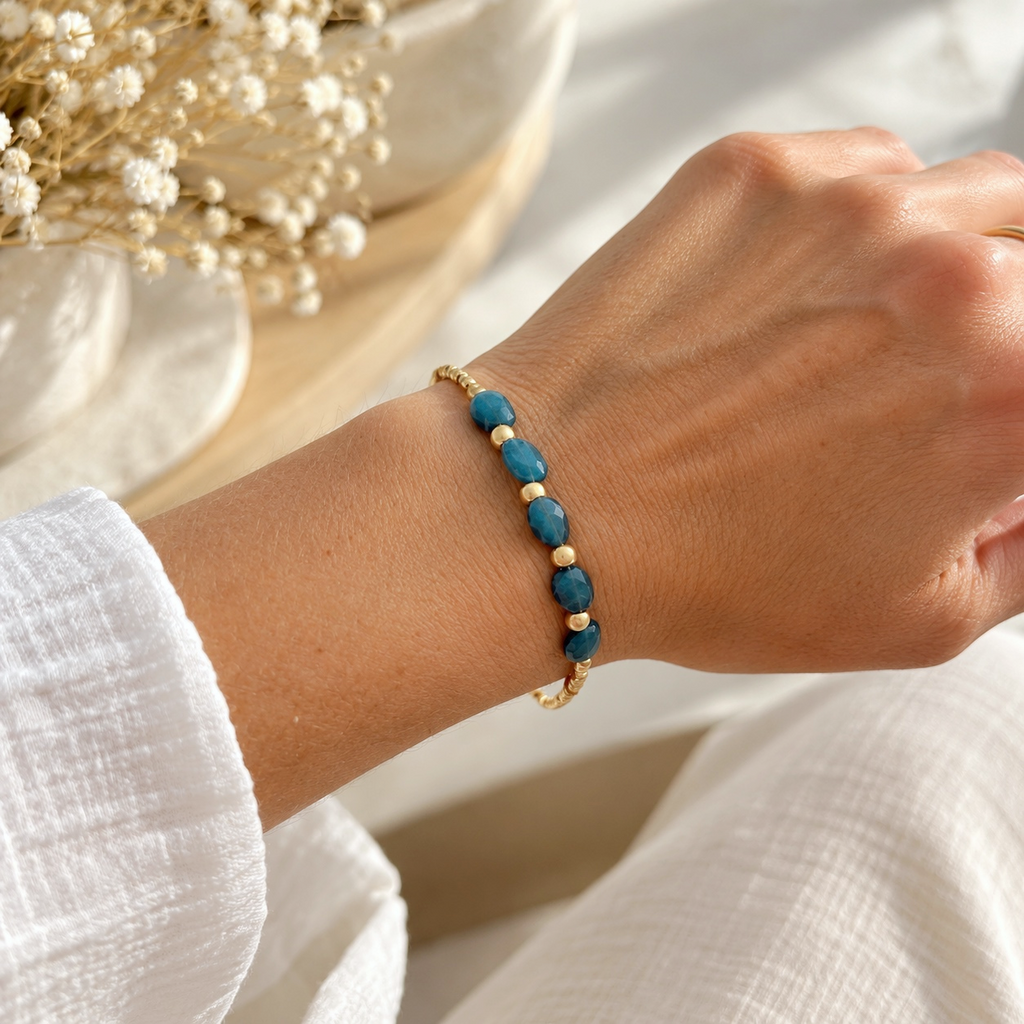 Bracelet Alya - Apatite