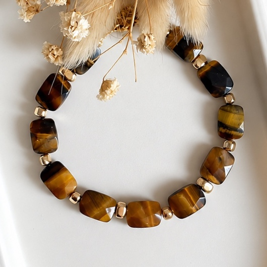 Bracelet Elma - Oeil de tigre