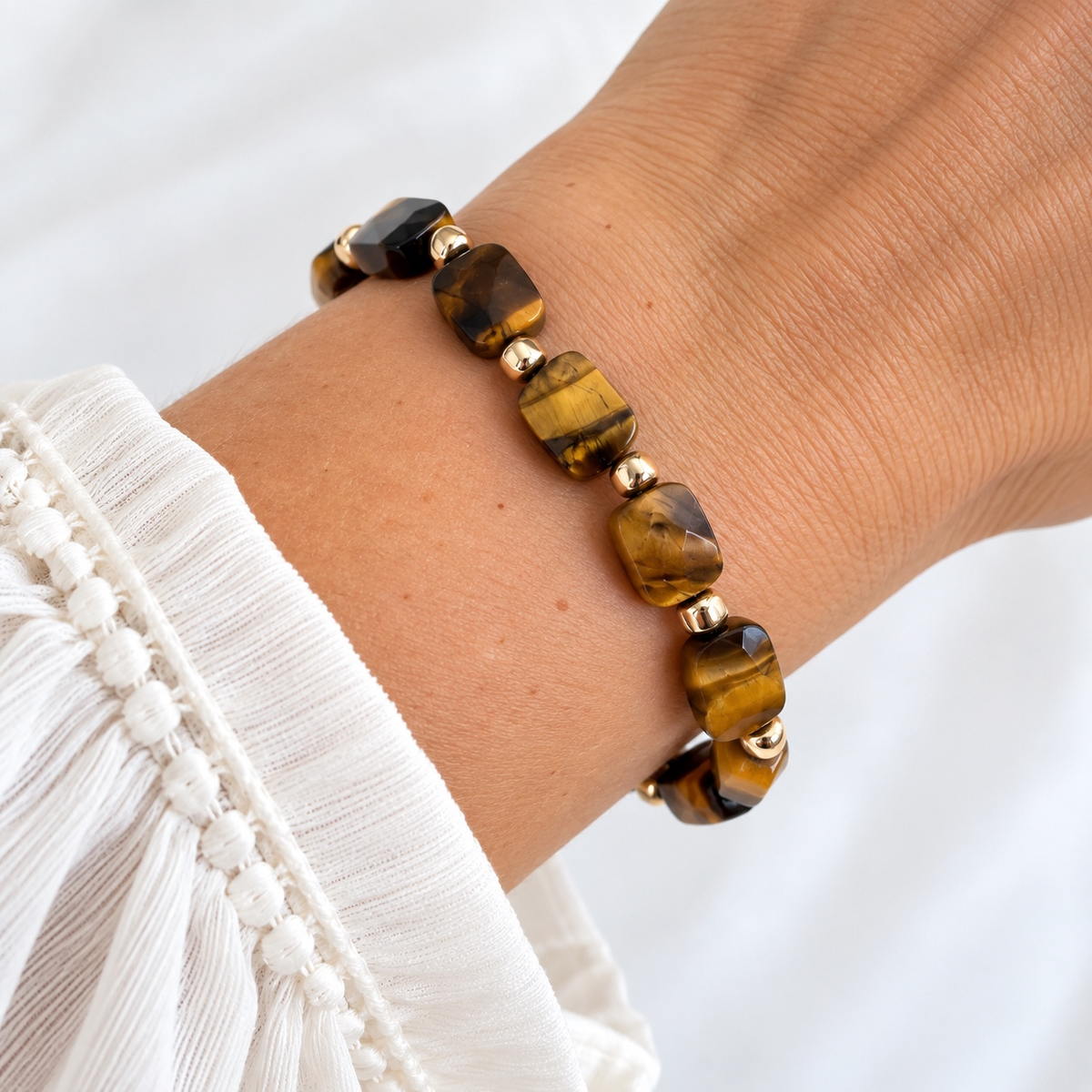Bracelet Elma - Oeil de tigre