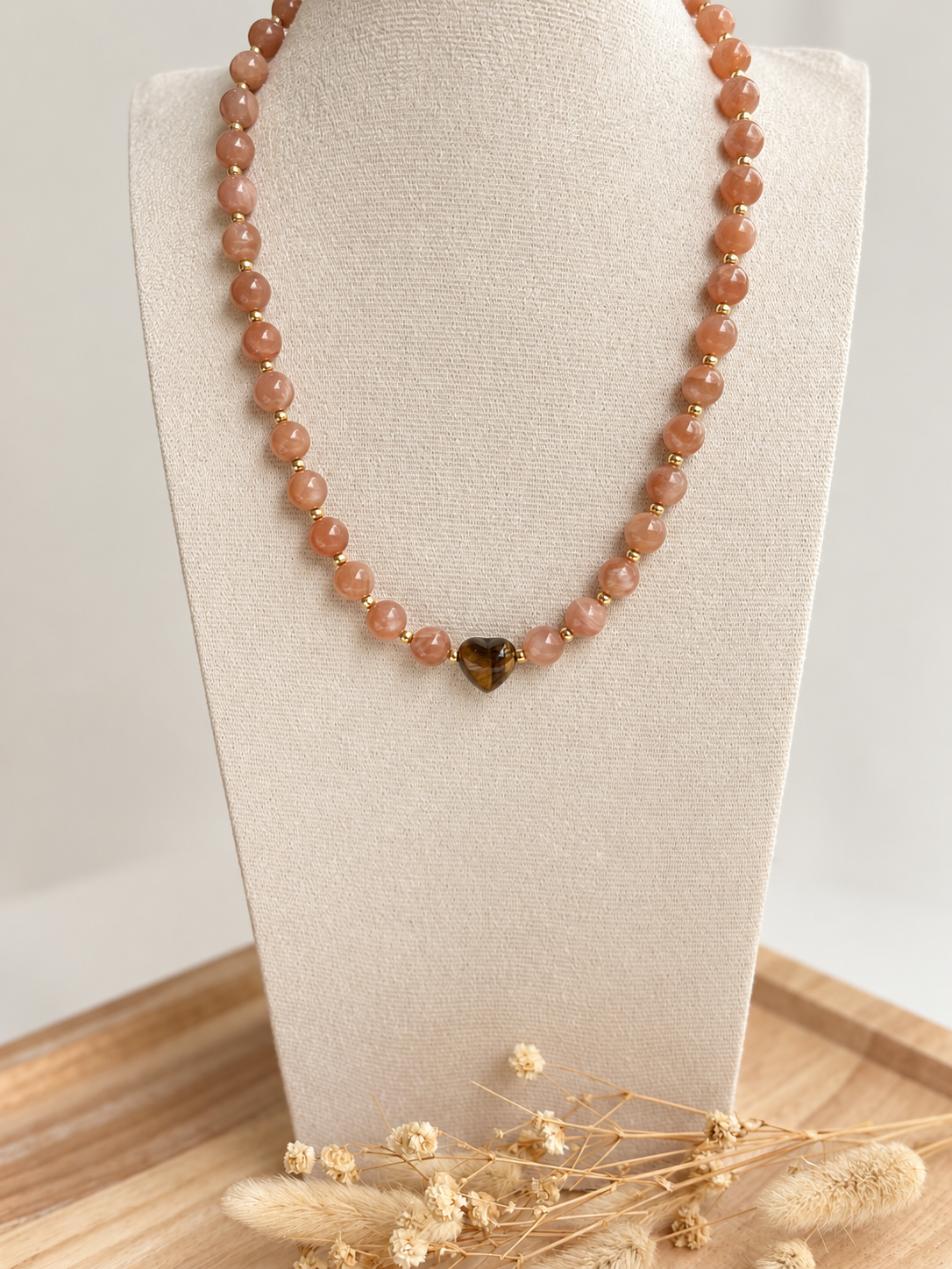 Collier Eva - Pierre de lune