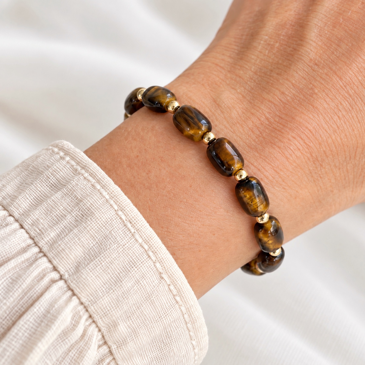 Bracelet Sienna - Oeil de tigre