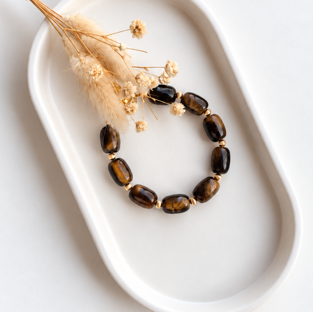 Bracelet Sienna - Oeil de tigre