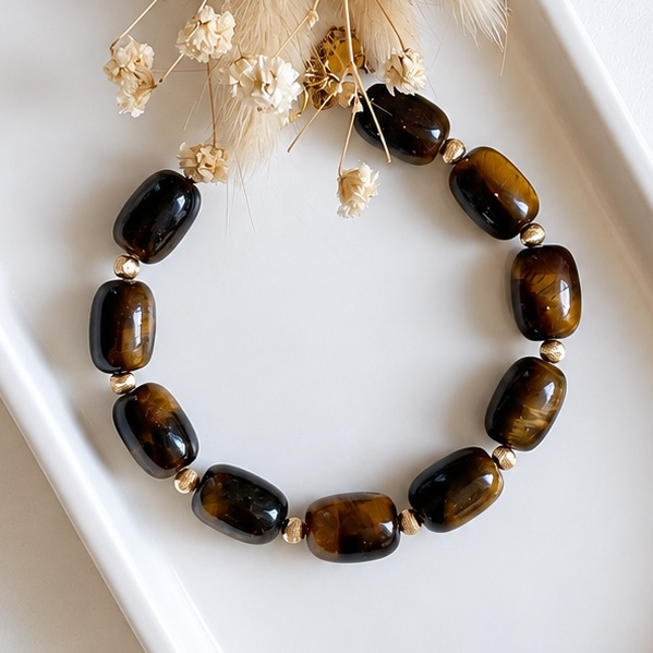 Bracelet Sienna - Oeil de tigre
