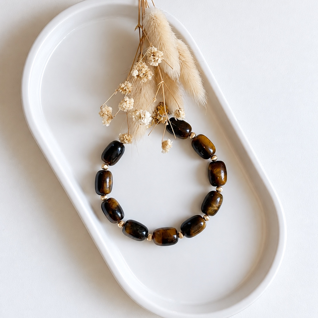 Bracelet Sienna - Oeil de tigre
