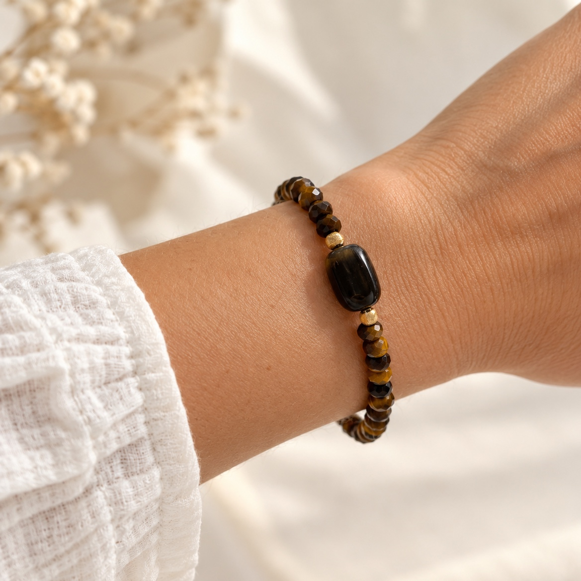 Bracelet Zora - Oeil de tigre